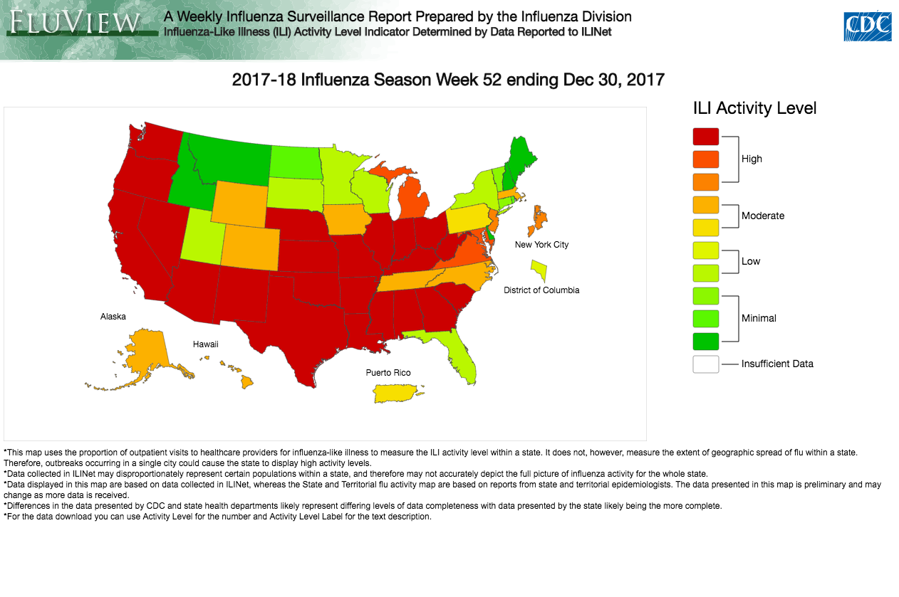 flu map